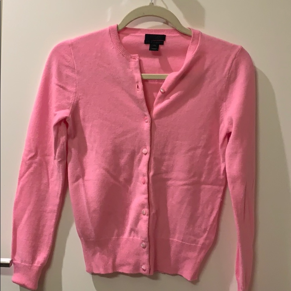 Cashmere J Crew cardigan